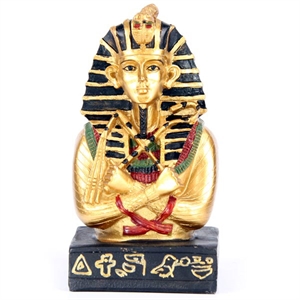 Egyptisk Farao figur Tut Ankh Amon h10cm - Se flere Egyptiske figurer